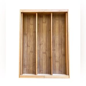 Quality Bamboo Expandable Bamboo Kitchen Drawer Organizer Utensil Cutlery
